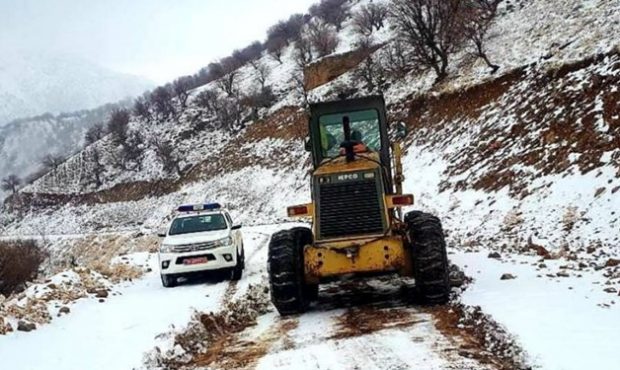 جدال برف و آهن/ روایتی از تلاش ۱۵ روزه راهداران در برف سنگین دنا+فیلم