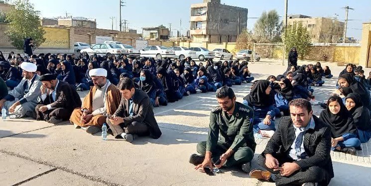 اقدام جالب امام جمعه و مسؤولان بهمئی در اولین روز مهرماه + تصویر