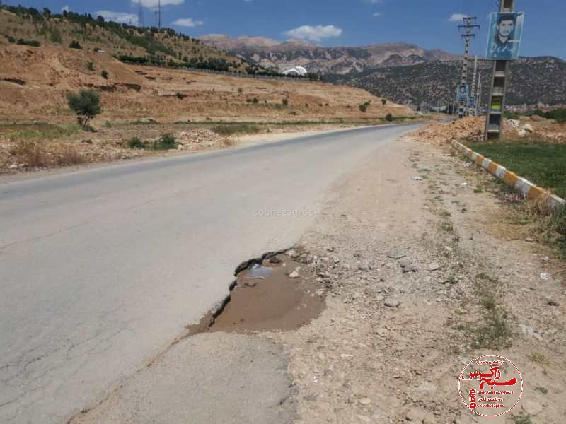 نبود علائم راهنمایی بلای جان کمربندی ساحلی یاسوج/ جاده ای که بوی مرگ می دهد + تصاویر