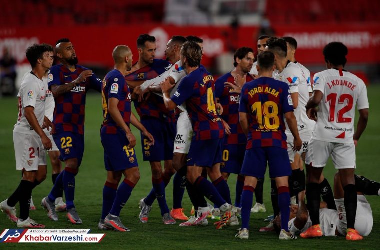 وداع بارسلونا با ستاره آرژانتینی +عکس