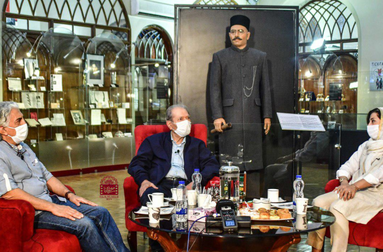 رونمایی از تندیس «علی نصیریان»/ کارگاه مجازی مرتضی شعبانی برگزار شد