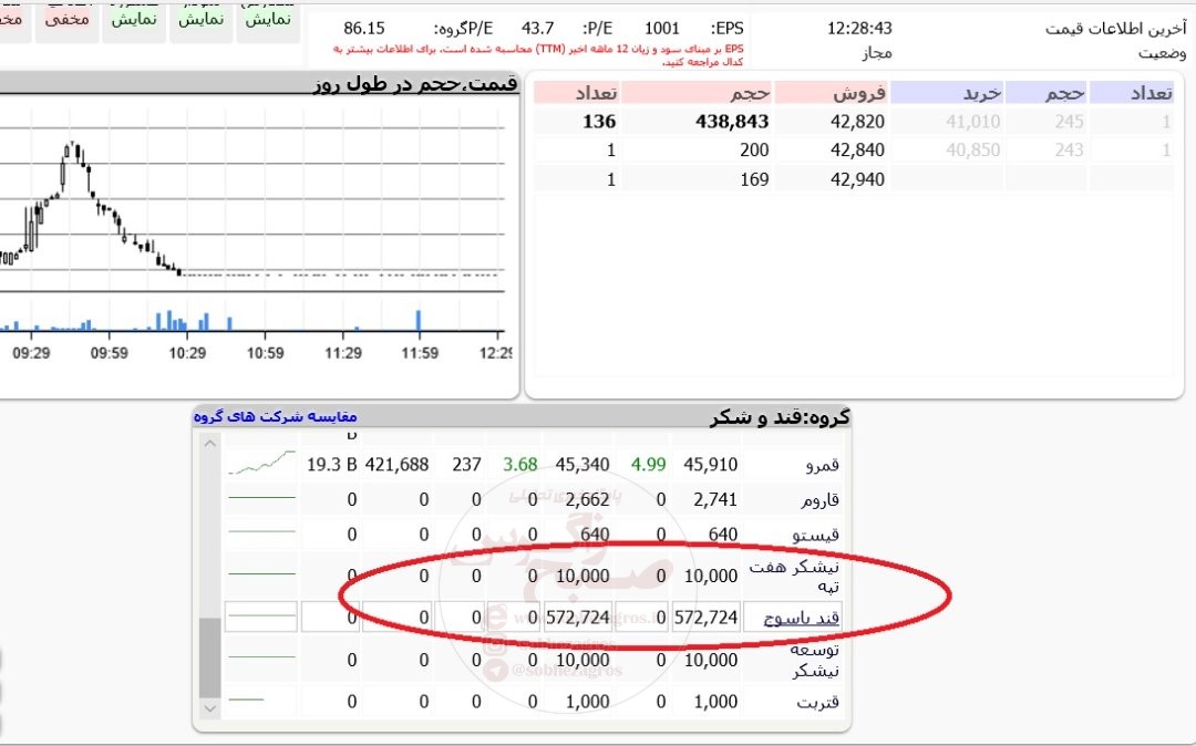 نماد کارخانه قند یاسوج در میان شرکت های قند بورسی+سند