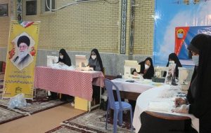 بانوان جهادگر گچسارانی در پشت جبهه سلامت