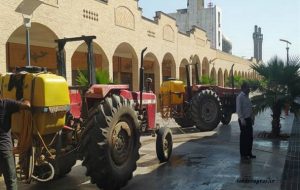 تداوم عملیات گندزدایی در گچساران+تصاویر