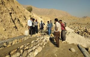 پروژه کانال آبرسانی به روستای موگر کهگیلویه تامین اعتبار شد+تصاویر