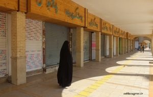 سکوت بازار گچساران زیر سایه کرونا