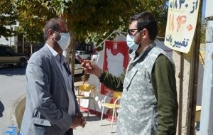 پیروی از منویات مقام معظم رهبری توسط داوطلبان جمعیت هلال احمر دنا