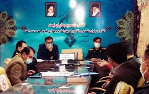 اهدای ۵هزار ماسک به قرارگاه سردار سلیمانی لنده+تصاویر