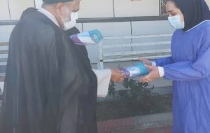 تقدیر از کادر درمان مقابله با کرونا در گچساران +تصاویر