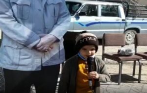 عشق و ارادت به سردار دلها از زبان کوچکترین سربازان  در دنا+ فیلم