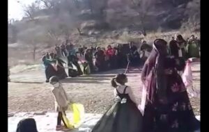 قانون‌شکنی یک “دهیار” در شهرستان دنا با برپایی عروسی پرهیاهو+تصاویر