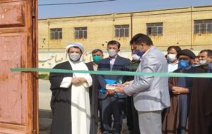 افتتاح نمایشگاه دستاوردهای ۴۲ساله انقلاب در مصلای دهدشت+تصاویر