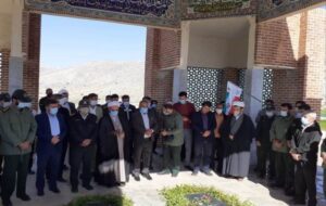 تجدید میثاق با شهدا در باشت به مناسبت دهه فجر+تصاویر