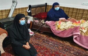 دیدار با خانواده شهید دامیده و شهید بخشیان در یاسوج+تصاویر