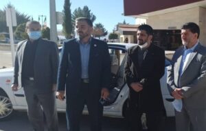 رئیس فدراسون کشتی  کشور به یاسوج سفر کرد+ تصویر