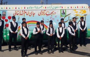 چکاوک در باشت آوای دلنشین فجر سر داد+فیلم و تصاویر