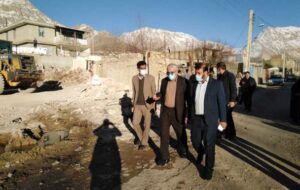 بازدید معاون بازسازی بنیاد مسکن کشور از روند بازسازی ها در سی سخت