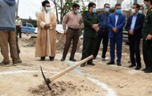 آغاز کلنگ زنی خانه های احداثی سپاه فتح استان در سی سخت