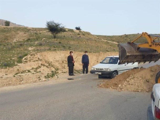 انسدادتمام مسیرهای گردشگری در شهرستان لنده/برخورد قاطع بامتخلفین و توقیف خودروی آنان