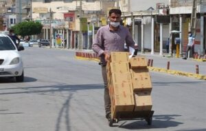 سکوت بازار گچساران در قرنطینه کرونایی سکوت بازار گچساران در قرنطینه کرونایی