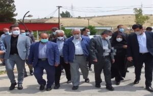 معاون درمان وزارت بهداشت وارد گچساران شد