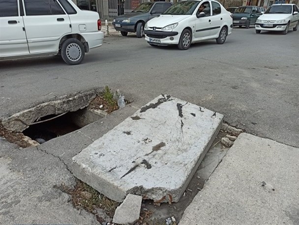 چاله‌های خیابانی، قاتل خودروهای شهروندان یاسوجی+تصاویر و فیلم