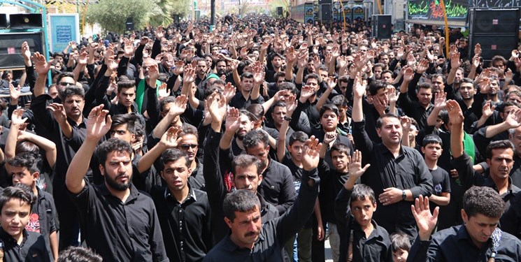 تجمع بزرگ هیئات‌ مذهبی مرکز کهگیلویه و بویراحمد در روز تاسوعا