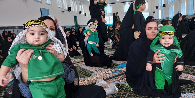 همایش شیرخوارگان حسینی در قلعه رئیسی برگزار شد+تصاویر و فیلم