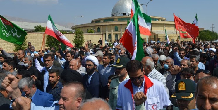 راهپیمایی مردم گچساران علیه هتاکان به ساحت مقدس قرآن و مقدسات +تصاویر راهپیمایی مردم گچساران علیه هتاکان به ساحت مقدس قرآن و مقدسات +تصاویر