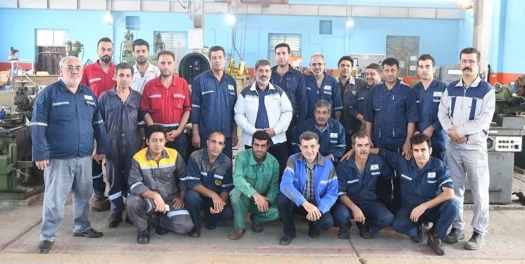 صرفه جویی ۸۰۰ میلیارد ریالی درکارگاه مرکزی شرکت بهره برداری نفت وگاز گچساران صرفه جویی ۸۰۰ میلیارد ریالی درکارگاه مرکزی شرکت بهره برداری نفت وگاز گچساران