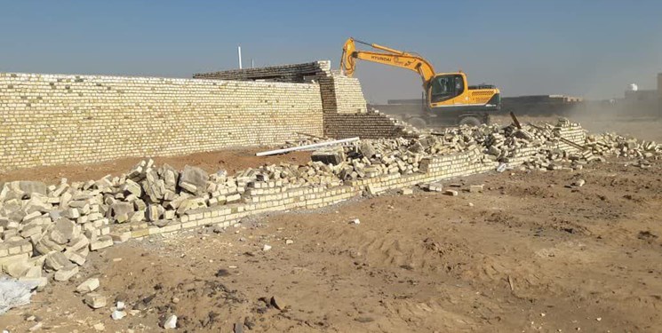 رفع تصرف از ۵ هزار مترمربع اراضی ملی در مزدک بویراحمد