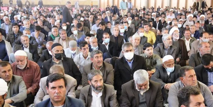 برگزاری مراسم گرامیداشت ۱۲ فروردین در مصلای شهر یاسوج+ تصاویر