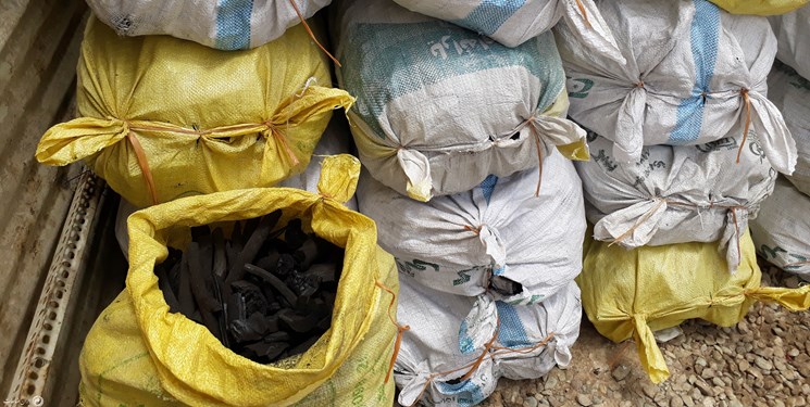 داغ روی دست قاچاقچی زغال