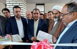 بهره‌برداری از سالن شهید هدایت‌الله طیب