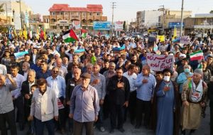 انزجار دهدشتی‌ها از جنایات رژیم غاصب صهیونیستی+عکس و فیلم