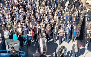 عاشورای فاطمی در گچساران برگزار شد+فیلم و عکس