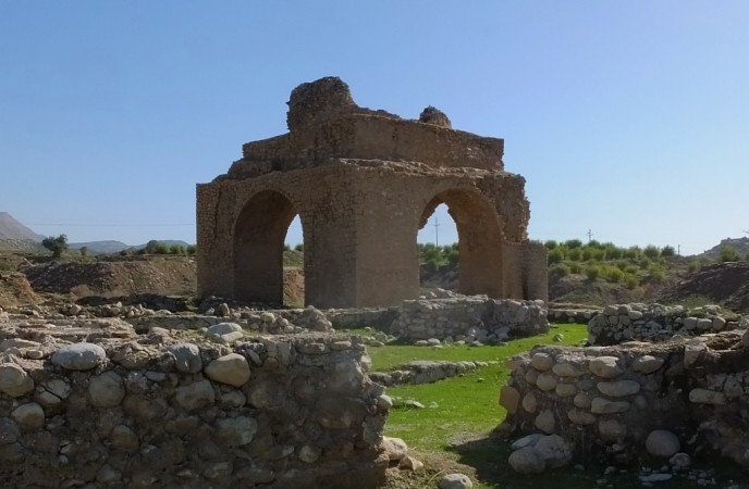 «آتشکده خیرآباد» بنای شگفت‌انگیز در گچساران+ تصاویر