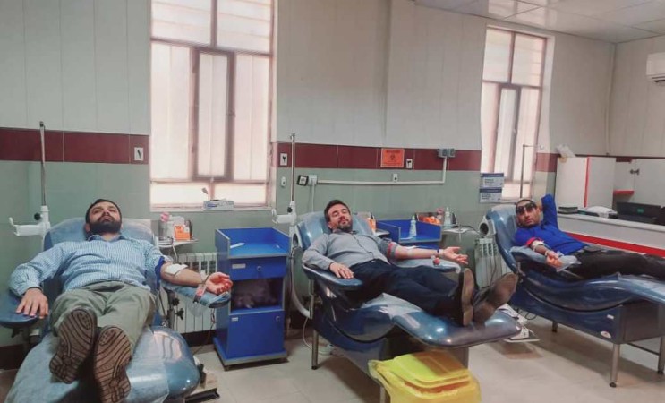 امید‌آفرینی با پویش «نذر خون» در گچساران+ تصاویر