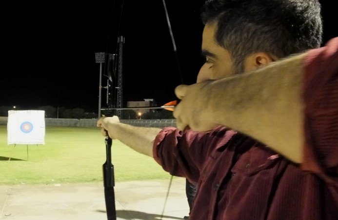 مسابقات تیراندازی با کمان در گچساران+ تصاویر