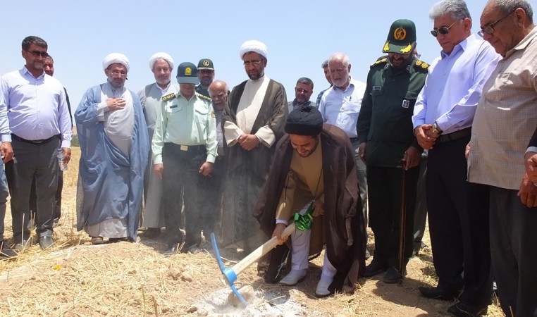 موکب جدید اربعین در گچساران کلنگ‌زنی شد+ تصاویر