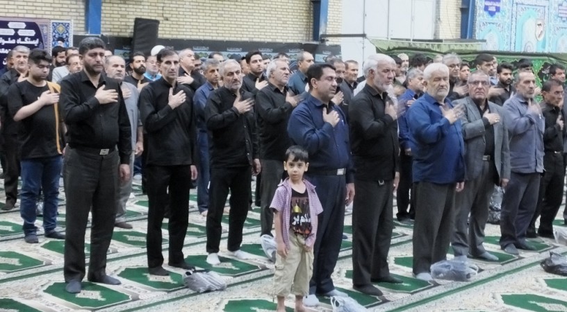 شب دهم محرم در حسینیه ثارالله گچساران+ فیلم