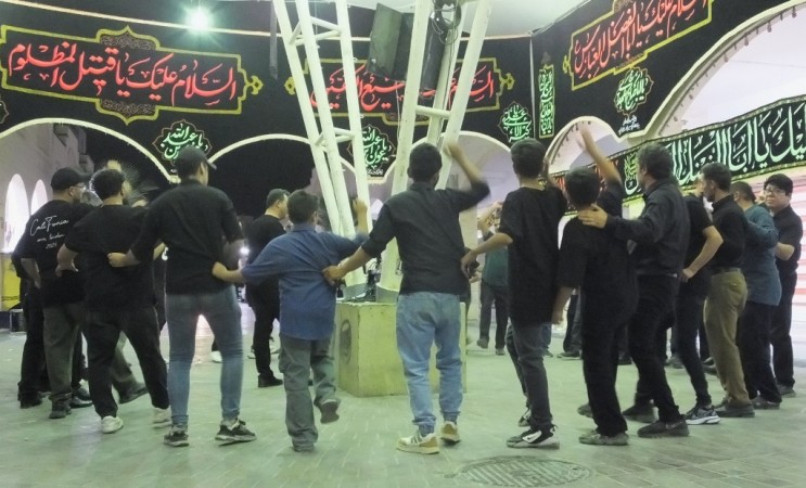 شب سوم محرم در گچساران+ فیلم