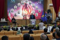شب‌ شعر آیینی «فانوس خونین» در گچساران+ تصاویر