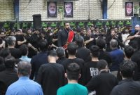 عزاداری حسینی در گچساران با نوای گرم سید رضا سجادی + فیلم و تصاویر