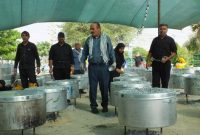 نذرواره ۷۲ خوان «احسان حسینی» در گچساران+ تصاویر و فیلم