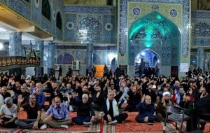 اجتماع بزرگ امام رضایی‌ها در حرم بی‌بی حیکمه(س)