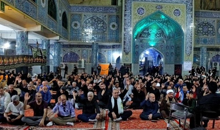 اجتماع بزرگ امام رضایی‌ها در حرم بی‌بی حیکمه(س)