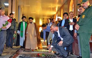 ادای احترام مسئولان گچساران به مقام شامخ شهدا