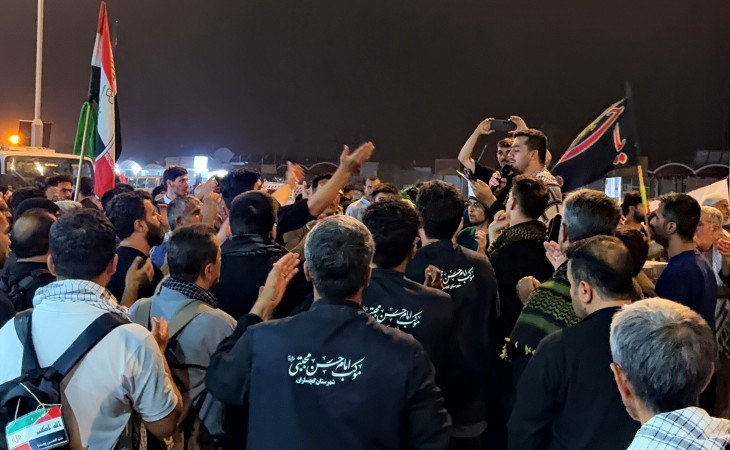 اربعین به روایت زائران گچسارانی+ تصاویر