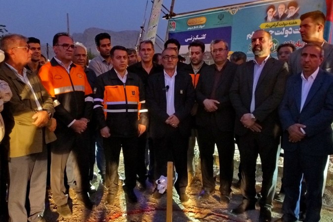 کلنگ‌زنی پروژه‌های بزرگ راهداری در گچساران+ تصاویر